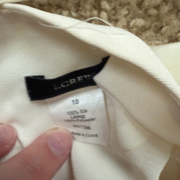 J. Crew Cream Strapless Sleeveless Gown Bride - Picture 5 of 11